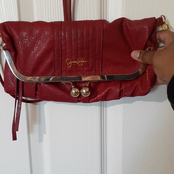Jessica Simpson Foldover Clutch - Picture 2 of 8